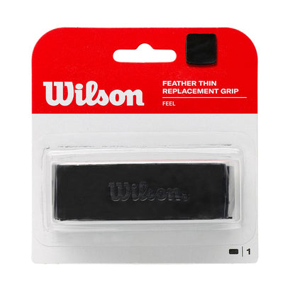 Wilson Feather Thin Replacement Grip (Black) - RacquetGuys.ca