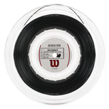Wilson Revolve Spin 17/1.25 Tennis String Reel (Black) - RacquetGuys.ca