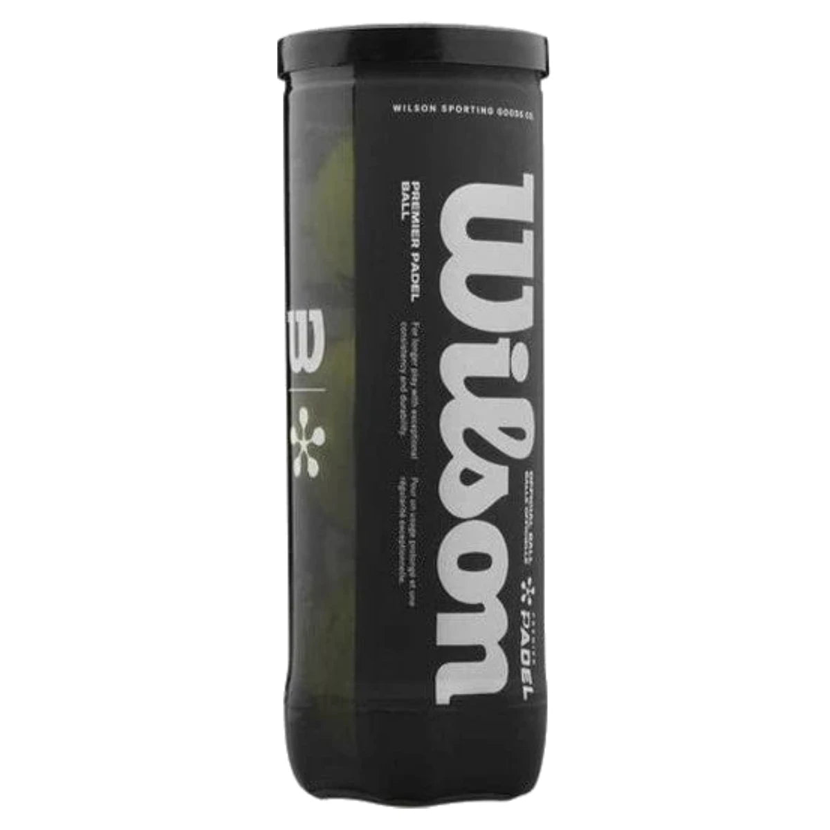 Wilson Premier Padel Balls (3 Ball Can) - RacquetGuys.ca