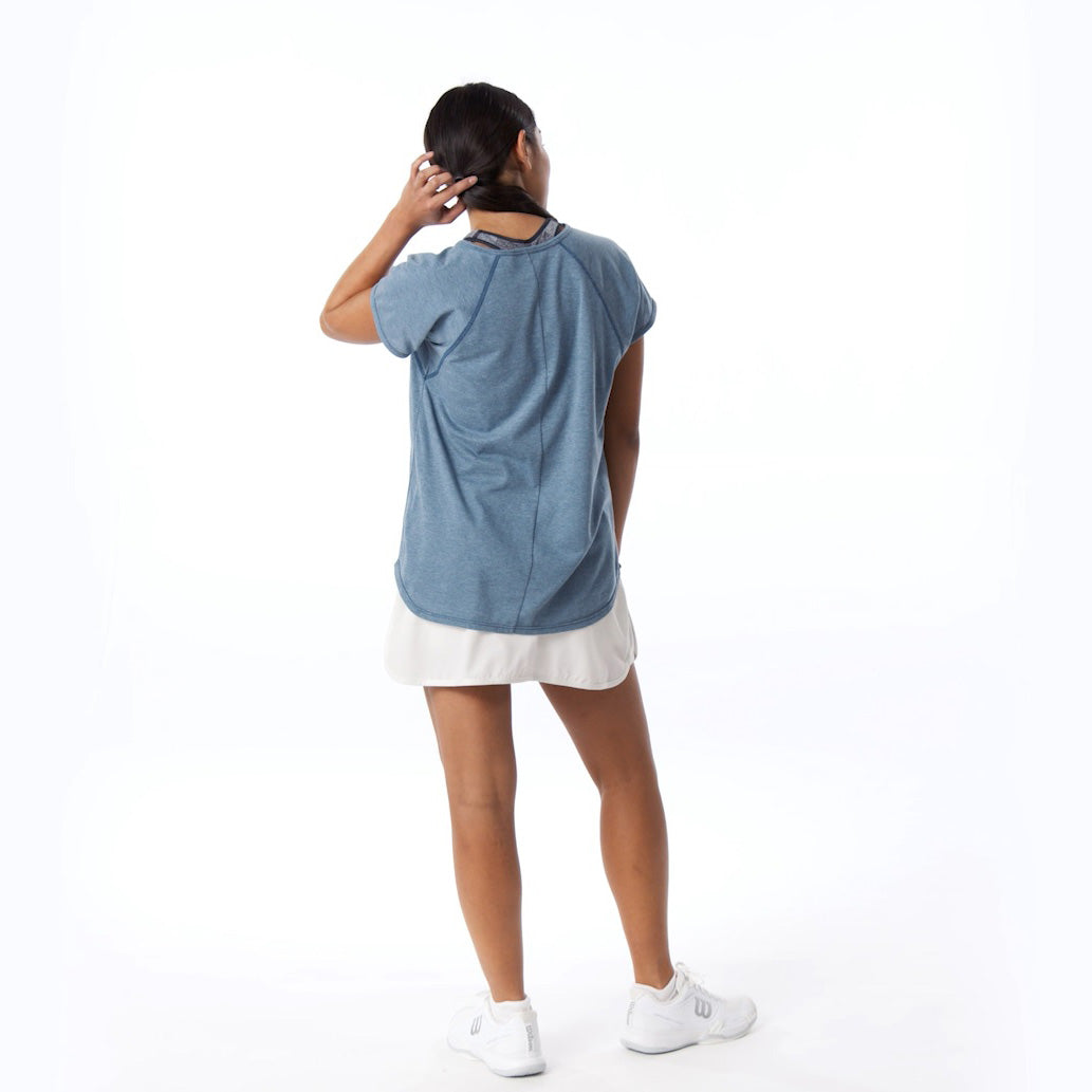 Wilson Women's Training 12.5 Inch Skirt (White) - RacquetGuys.ca