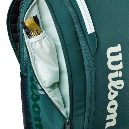Wilson Blade V10 Super Tour Backpack (Green) - RacquetGuys.ca