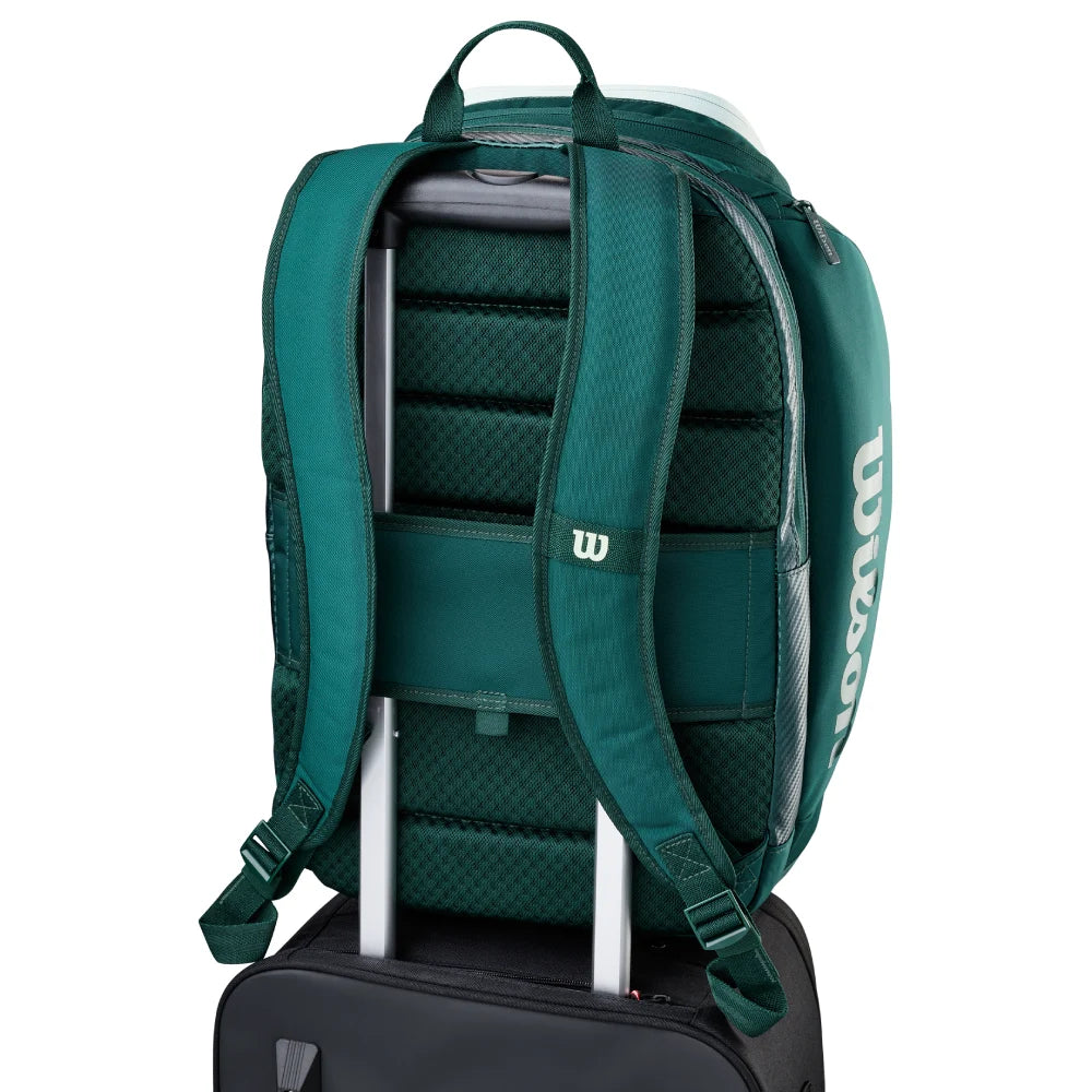 Wilson Blade V10 Super Tour Backpack (Green) - RacquetGuys.ca