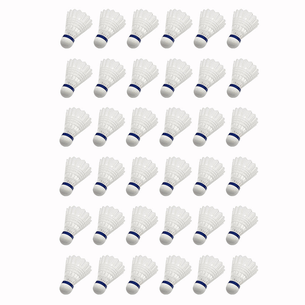 Wilson Championship Nylon Badminton Shuttlecocks (White) - 12 Tube Bundle - RacquetGuys.ca