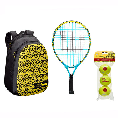 Wilson Minions 2.0 19 Junior Tennis Racquet / Bag / Balls - RacquetGuys.ca