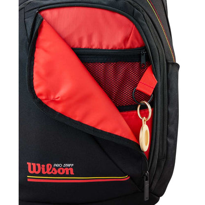 Wilson Pro Staff Classic Tour Backpack (Black) - RacquetGuys.ca
