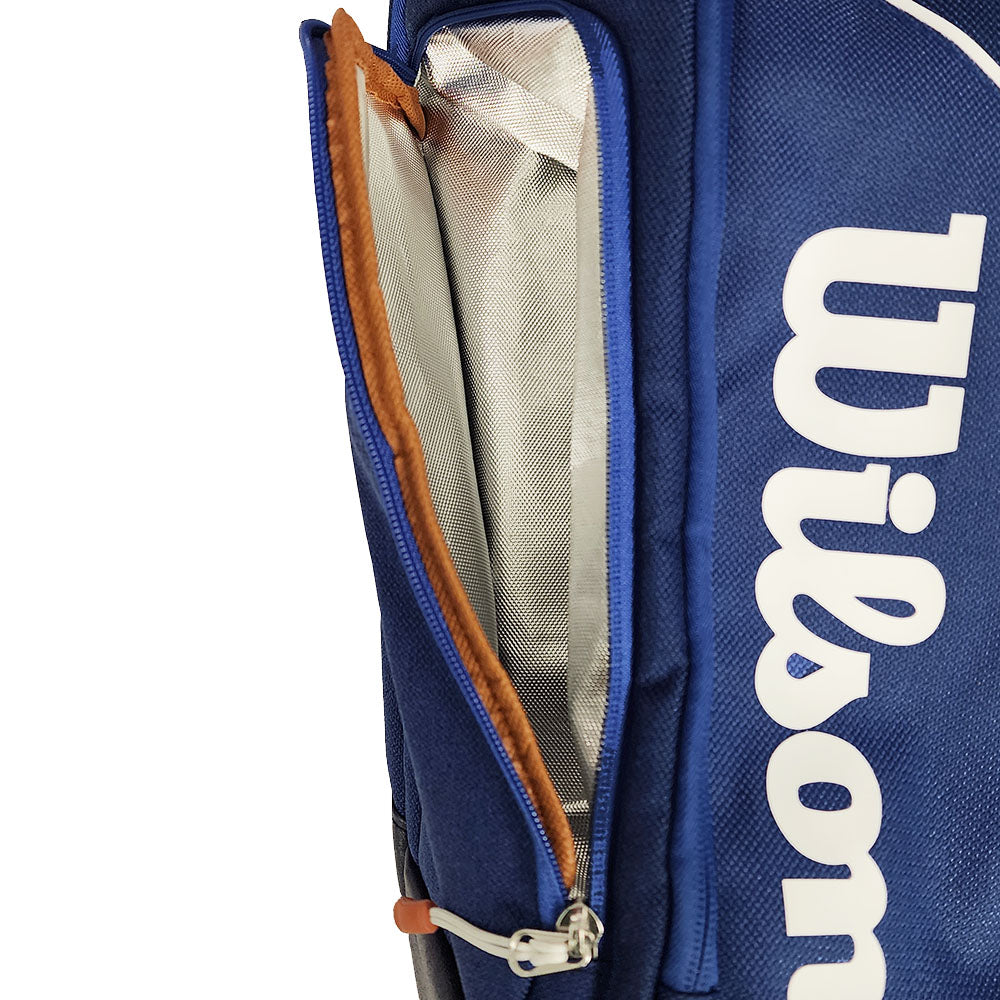 Wilson Super Tour Roland Garros Backpack (Navy Blue)
