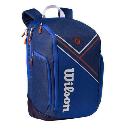 Wilson Super Tour Roland Garros Backpack (Navy Blue)