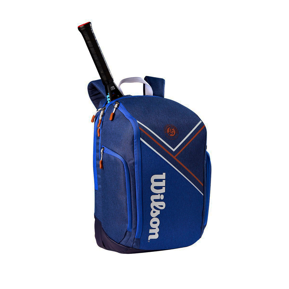 Wilson Super Tour Roland Garros Backpack (Navy Blue)