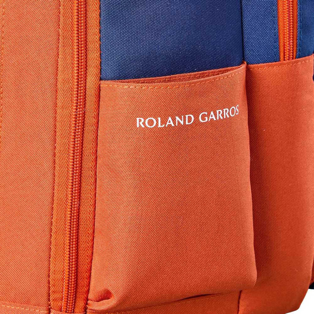 Wilson Roland Garros Team Backpack (Clay/Navy) - RacquetGuys.ca