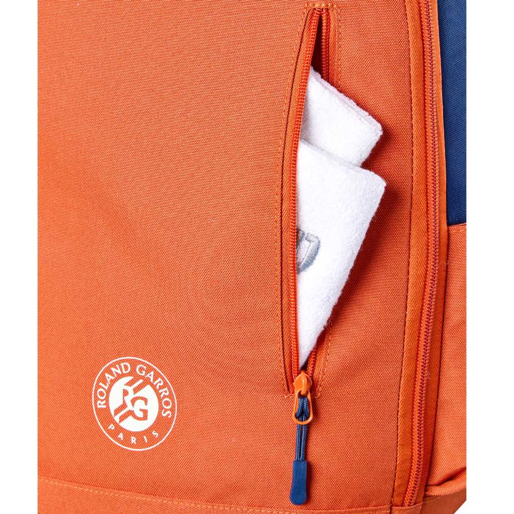 Wilson Roland Garros Team Backpack (Clay/Navy) - RacquetGuys.ca