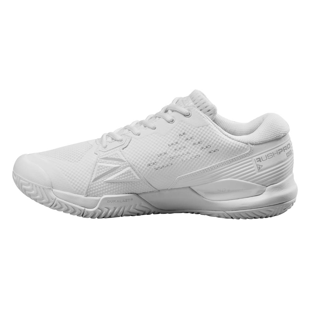 Wilson Rush Pro Ace Men's Tennis Shoe (White/Black) - RacquetGuys.ca