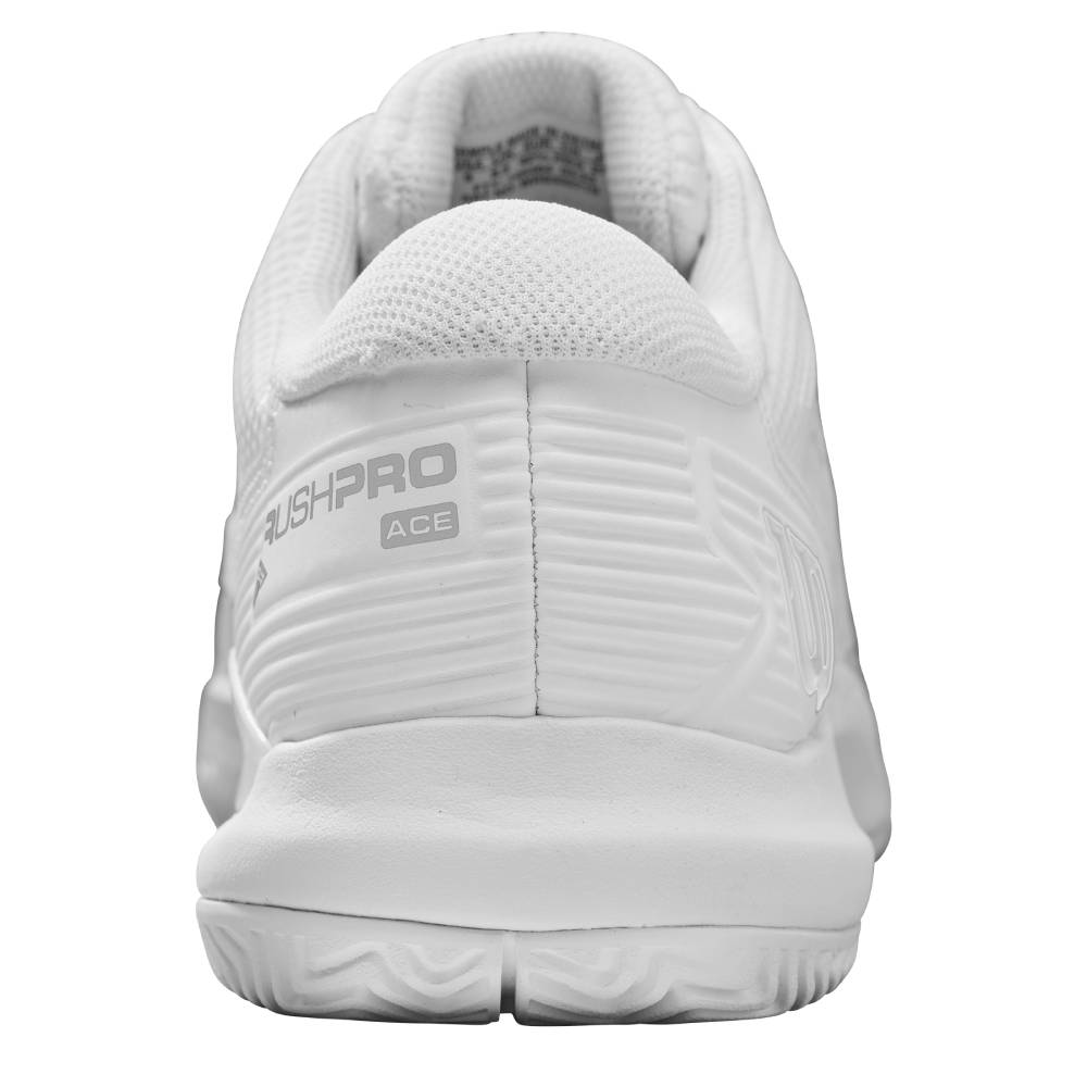 Wilson Rush Pro Ace Men's Tennis Shoe (White/Black) - RacquetGuys.ca