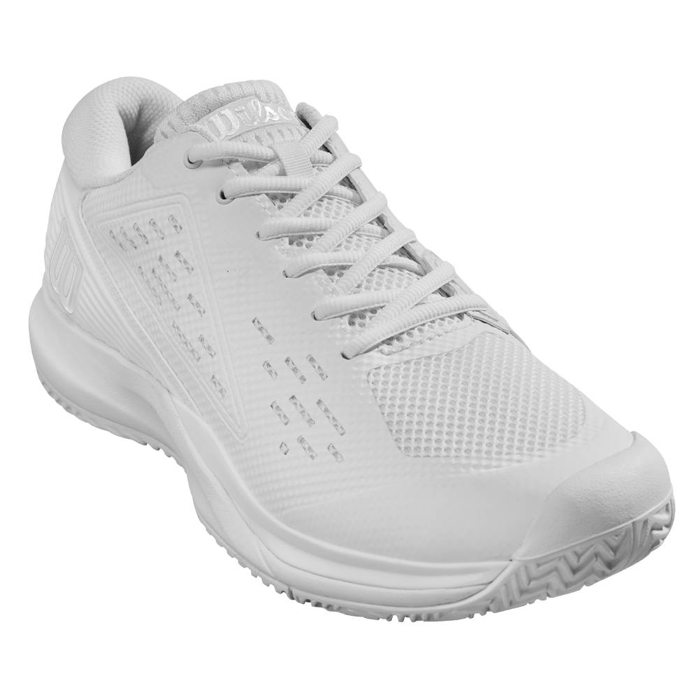 Wilson Rush Pro Ace Men's Tennis Shoe (White/Black) - RacquetGuys.ca