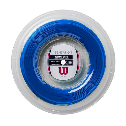 Wilson Sensation 16/1.30 Tennis String Reel (Blue) Broken Plastic Casing