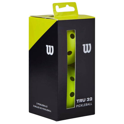 Wilson TRU 32 Outdoor Pickleball Ball (Yellow) - 2 Pack - RacquetGuys.ca