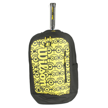 Wilson Minions Tour Racquet Backpack (Black/Yellow) - RacquetGuys.ca
