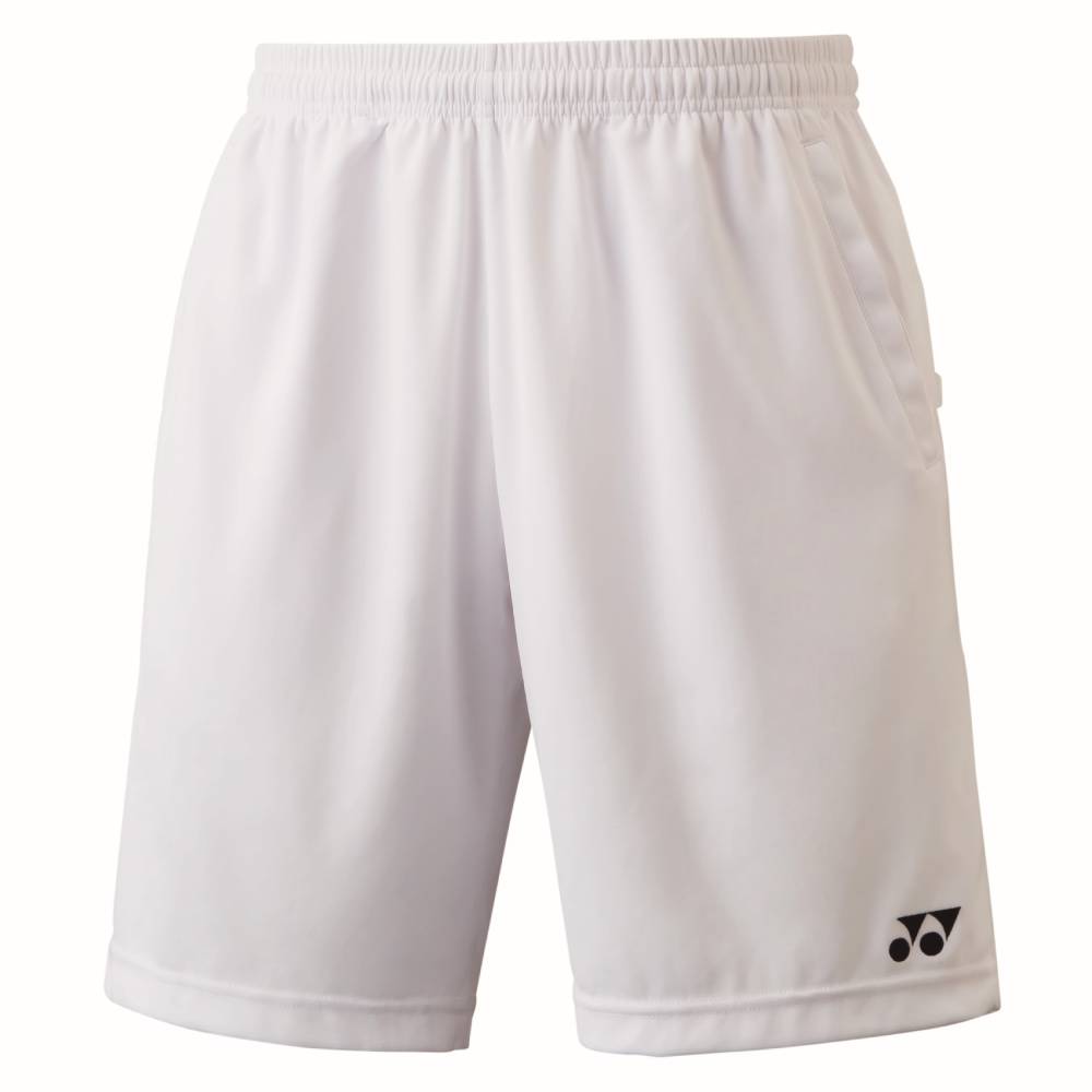 Yonex Men's Shorts (White) - RacquetGuys.ca