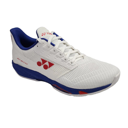Yonex Power Cushion AD Accel Wide Men's Tennis Shoe (White)