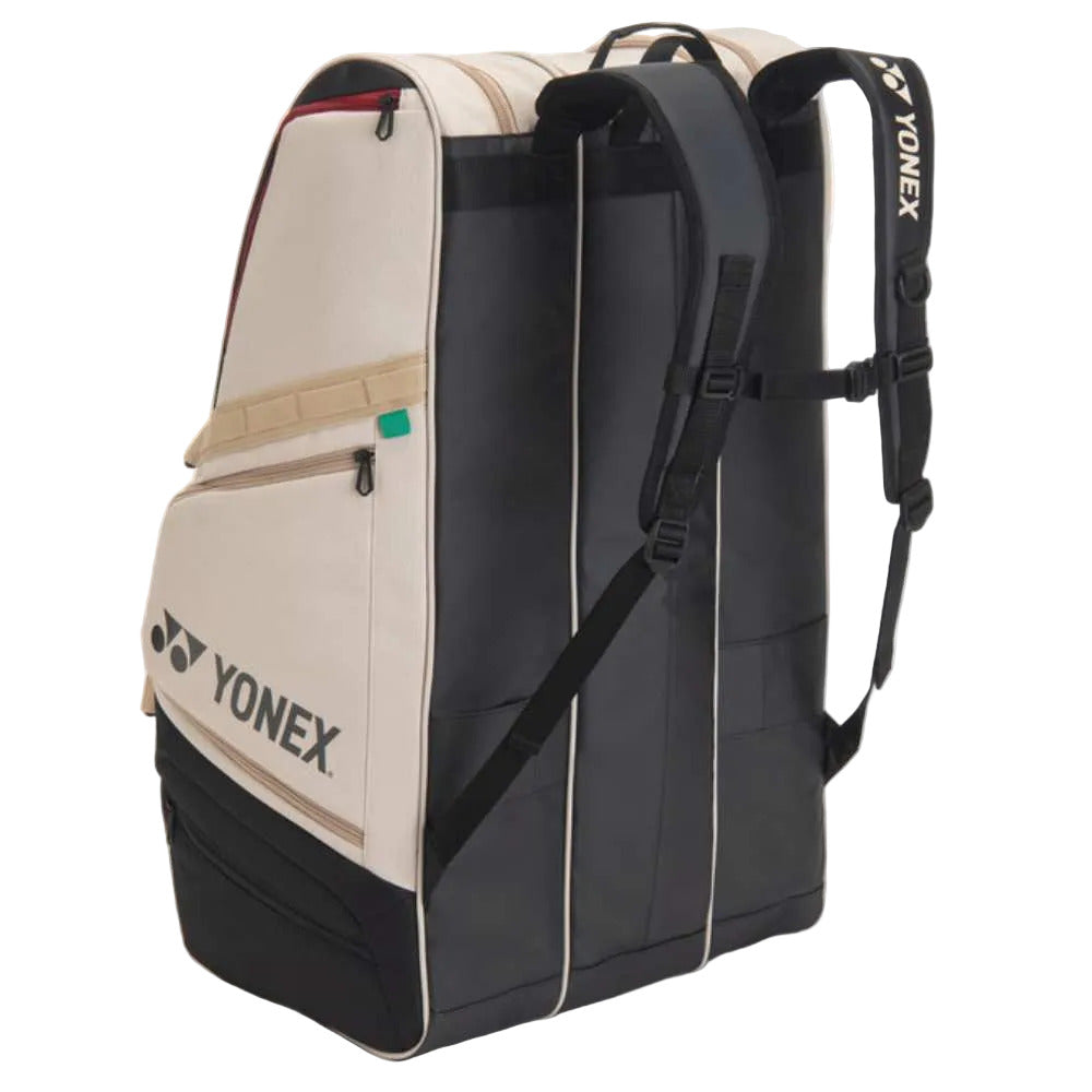 Yonex GearLogic 12-Racquet Bag (Beige) - RacquetGuys.ca