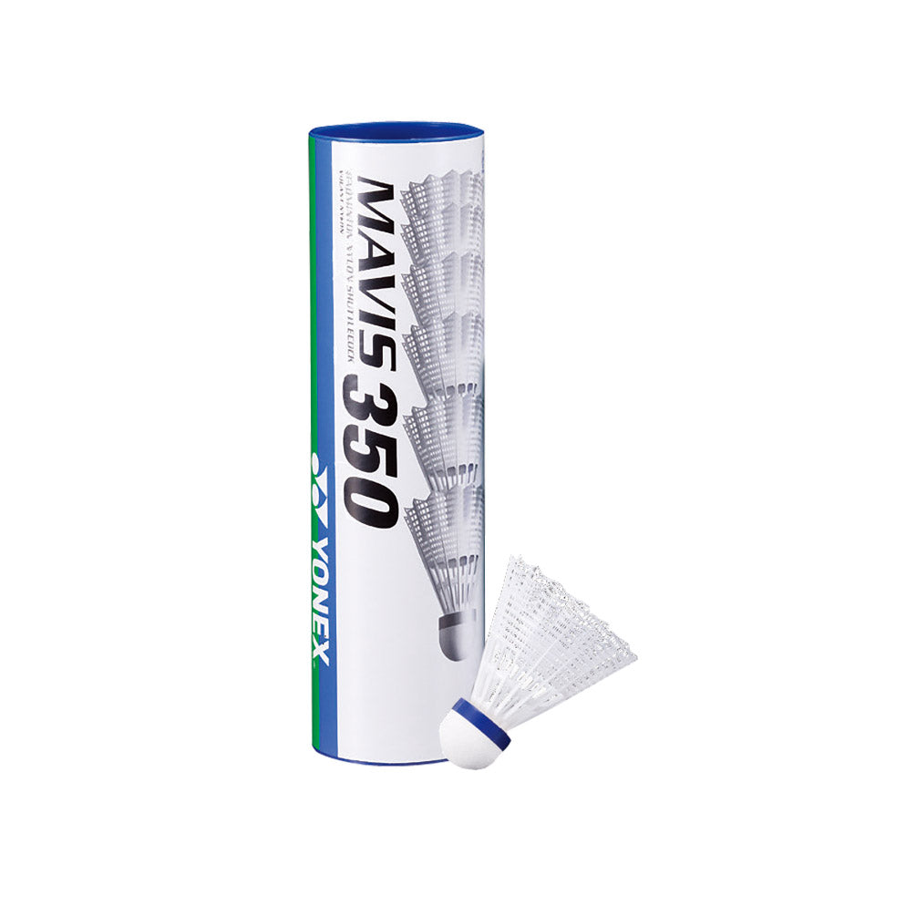 Yonex Mavis 350 Nylon Badminton Shuttlecocks (White) - RacquetGuys.ca