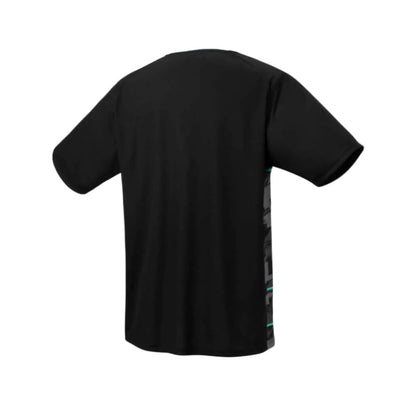 Yonex Men's Team Shirt Top (Black) - RacquetGuys.ca