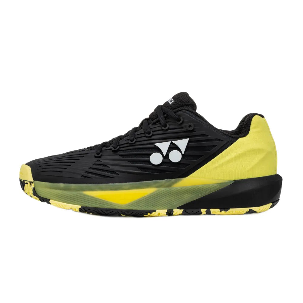 Yonex Power Cushion Eclipsion 5 Men's Tennis Shoe (Black/Yellow) - RacquetGuys.ca