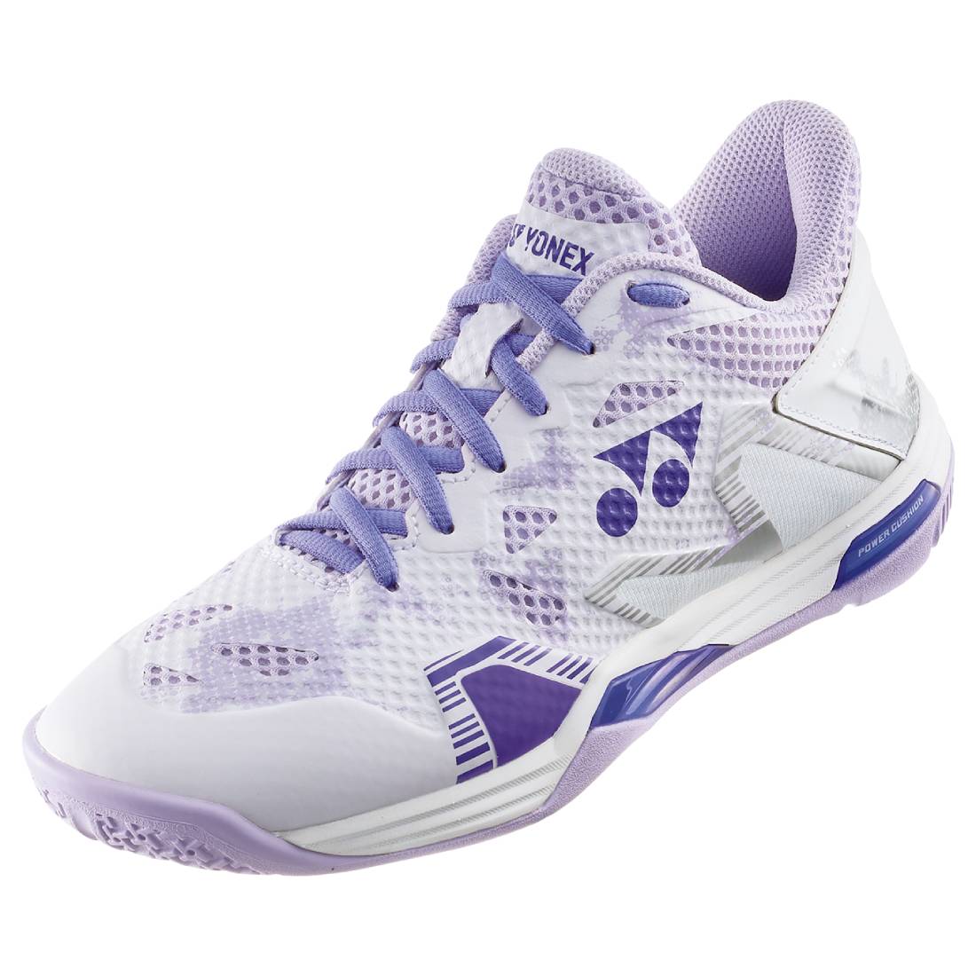 Yonex Power Cushion Eclipsion Z3 Women's Indoor Court Shoe (White/Purple) - RacquetGuys.ca