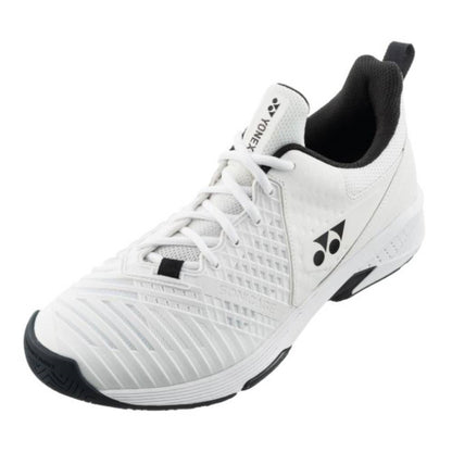 Yonex Power Cushion Sonicage Plus Men's Tennis Shoe (White) - RacquetGuys.ca