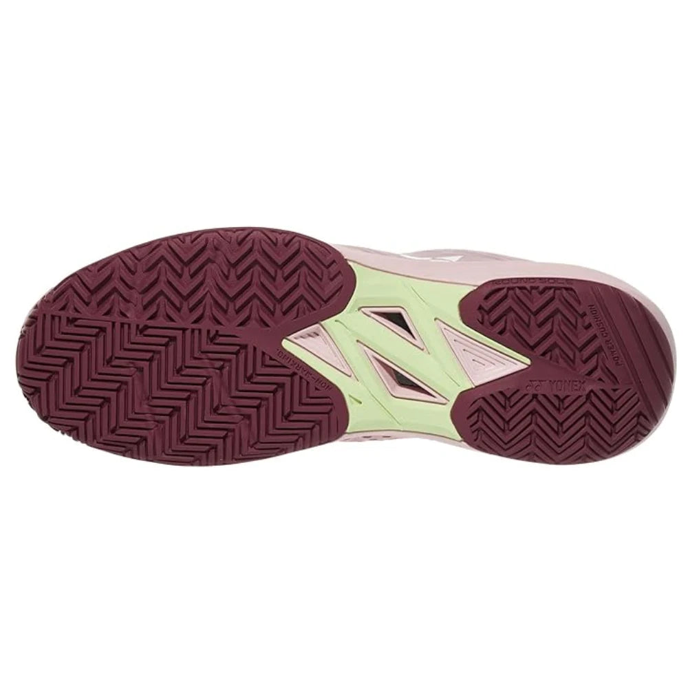 Yonex Power Cushion Sonicage Women's Tennis Shoe (Smoke Pink) - RacquetGuys.ca