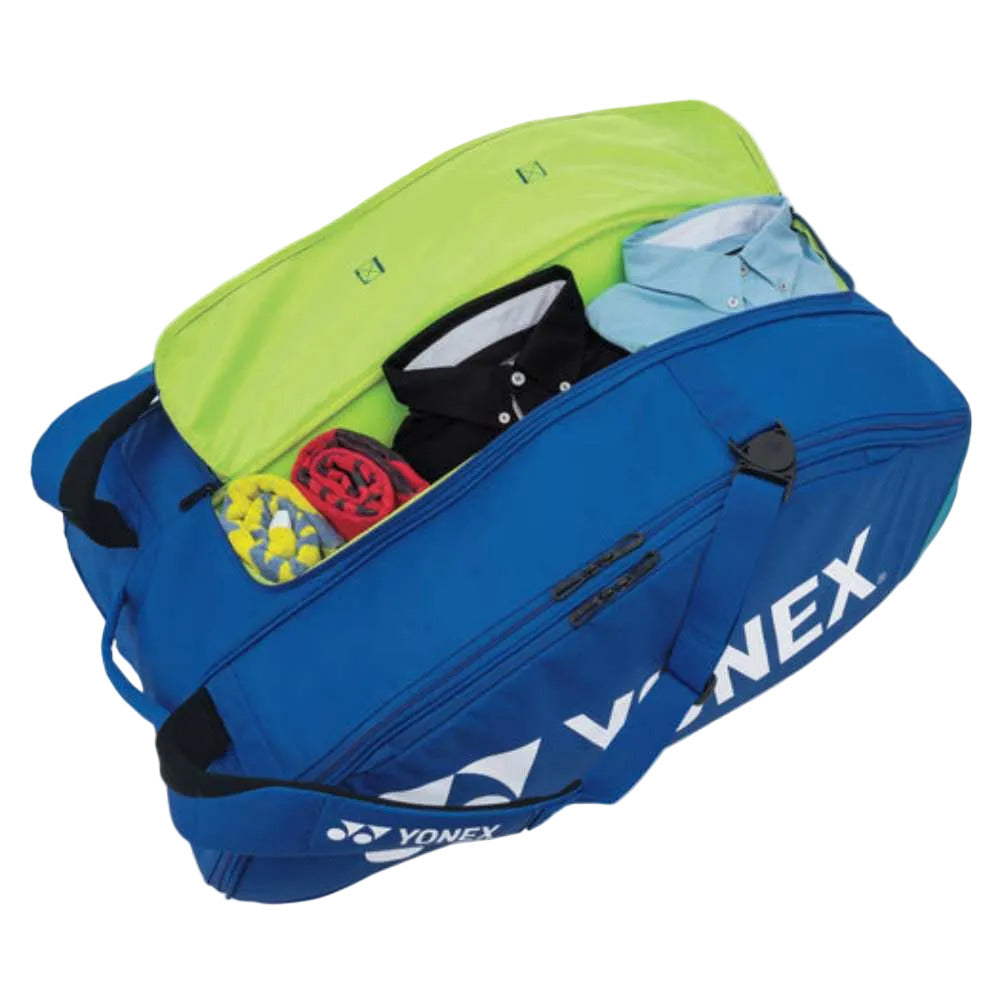 Yonex Pro 12-Racquet Bag (Cobalt Blue) - RacquetGuys.ca