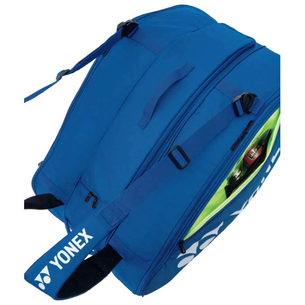 Yonex Pro 12-Racquet Bag (Cobalt Blue) - RacquetGuys.ca