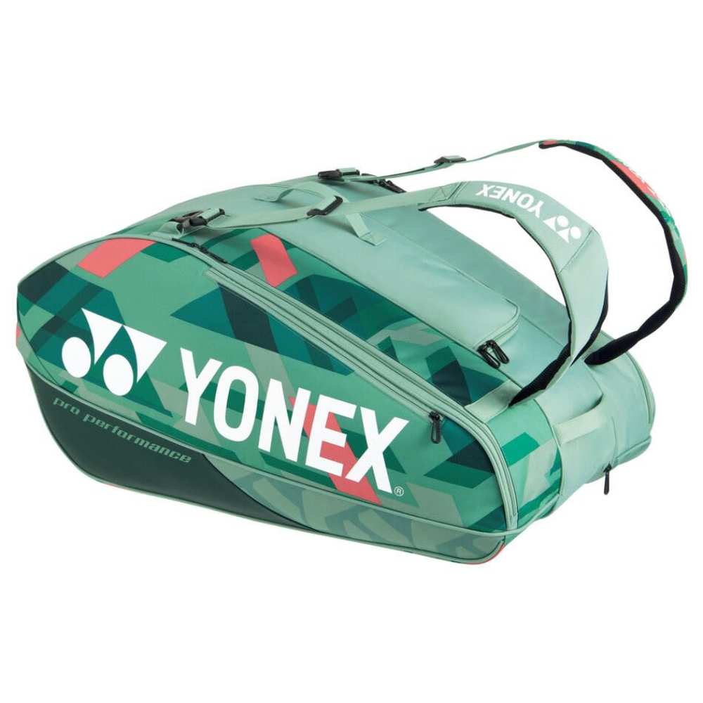 Yonex Pro 12-Racquet Bag (Olive Green) - RacquetGuys.ca