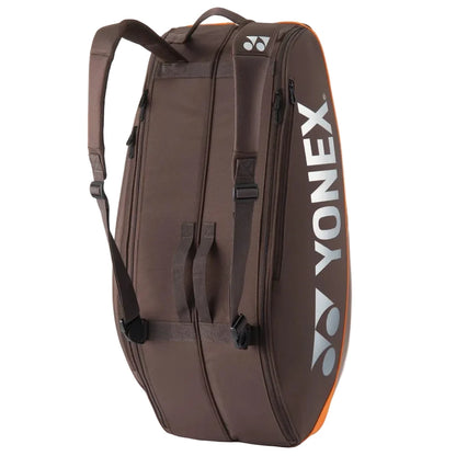 Yonex Pro 6-Racquet Bag (Espresso Brown) - RacquetGuys.ca