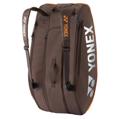Yonex Pro 9-Racquet Bag (Espresso Brown)