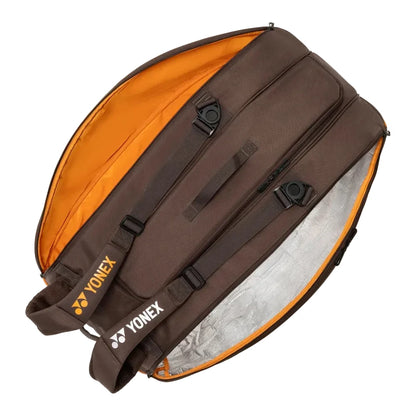 Yonex Pro 9-Racquet Bag (Espresso Brown)