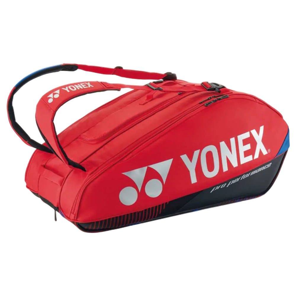 Yonex Pro 9-Racquet Bag (Scarlet Red) - RacquetGuys.ca