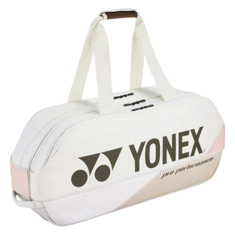 Yonex Pro Tournament Bag (Sand Beige) - RacquetGuys.ca