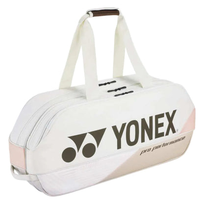 Yonex Pro Tournament Bag (Sand Beige) - RacquetGuys.ca