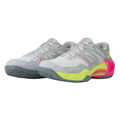 Yonex SUBAXIA GT Women's Indoor Shoe (Light Grey) - RacquetGuys.ca