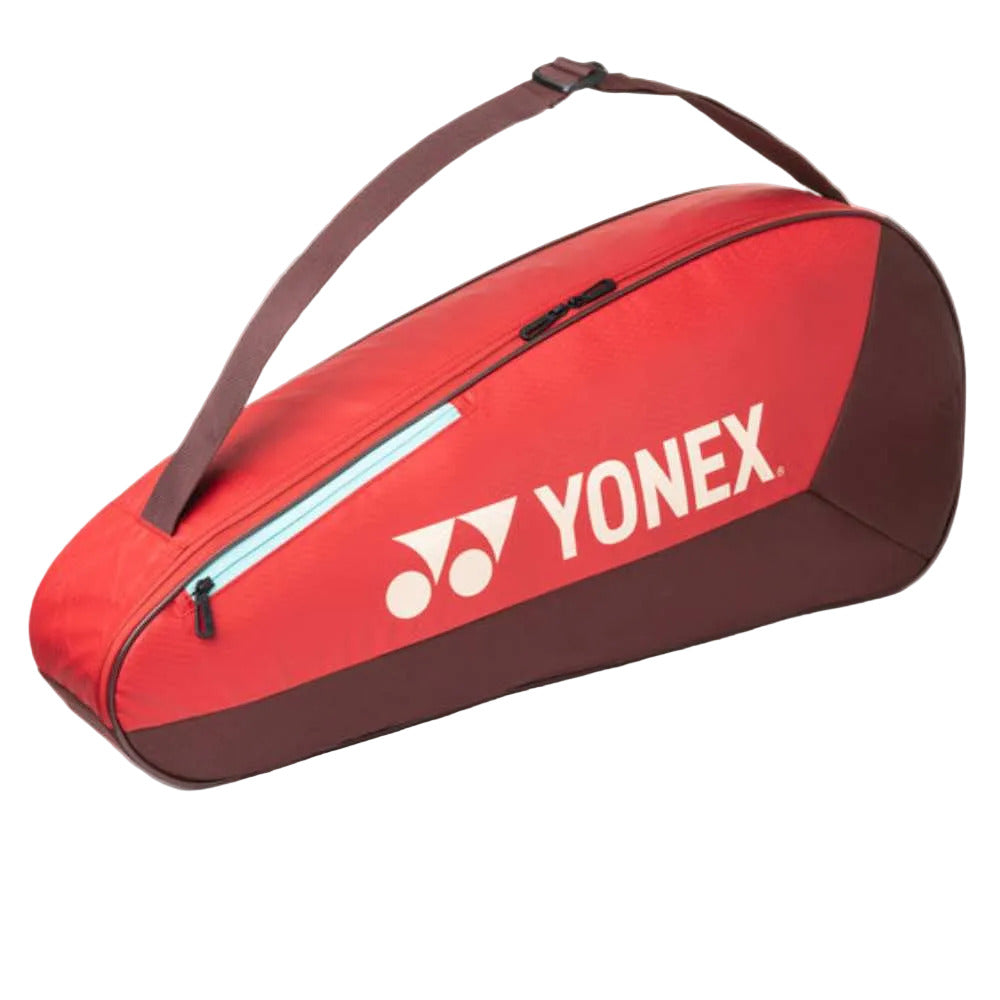 Yonex Team 3-Racquet Bag (Ruby Red) - RacquetGuys.ca