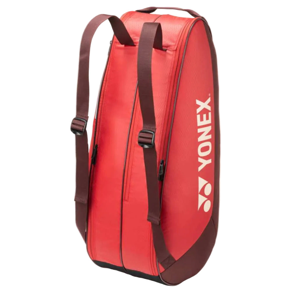 Yonex Team 6-Racquet Bag (Ruby Red) - RacquetGuys.ca