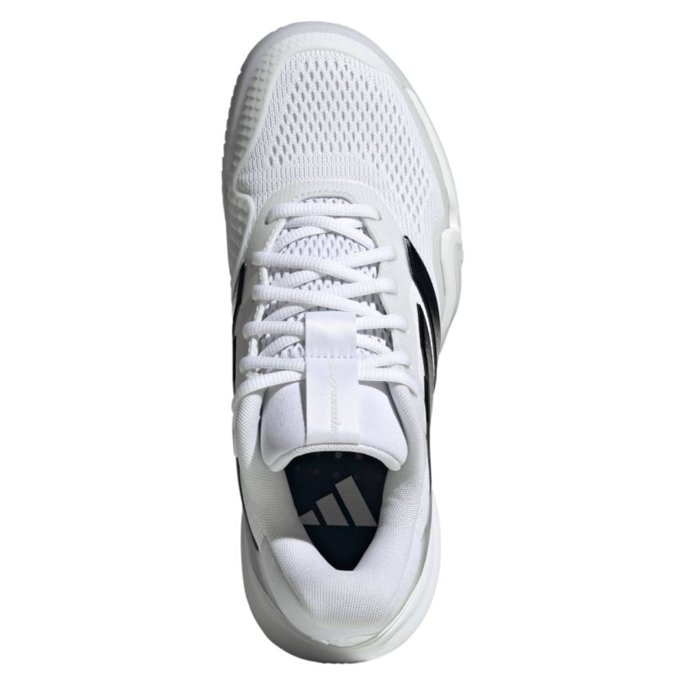 adidas Barricade 14 Women's Tennis Shoe (White/Black) - RacquetGuys.ca