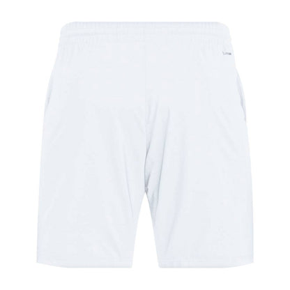adidas Men's 3 Stripe Club 9-Inch Short (White) - RacquetGuys.ca