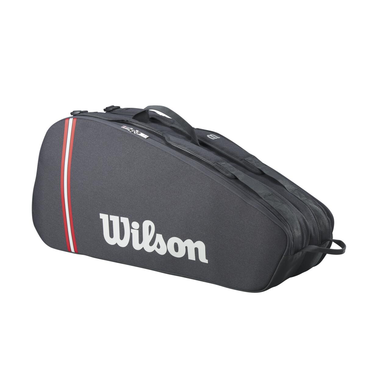 Wilson Tour 6 Pack Racquet Bag 2025 (Black) - RacquetGuys.ca