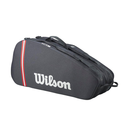 Wilson Tour 6 Pack Racquet Bag 2025 (Black) - RacquetGuys.ca