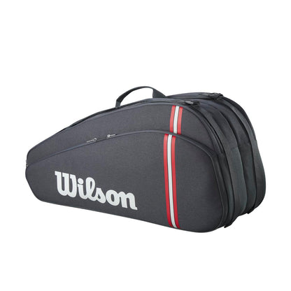 Wilson Tour 6 Pack Racquet Bag 2025 (Black) - RacquetGuys.ca