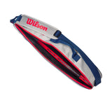 Wilson Junior 3 Pack Bag (Grey/Red/Blue) - RacquetGuys.ca