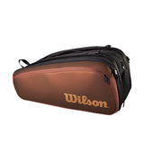 Wilson Pro Staff v14 Super Tour 15 Pack Racquet Bag (Bronze)