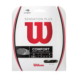 Wilson Sensation Plus 17/1.28 Tennis String (Black) - RacquetGuys.ca
