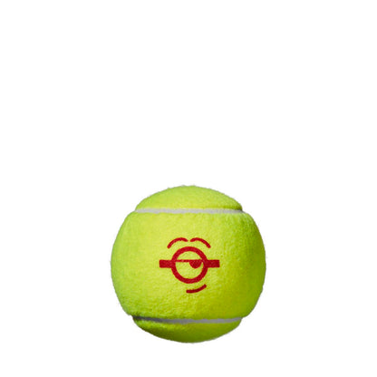 Wilson Minions Stage 3 Red Junior Tennis Balls 3-Pack - RacquetGuys.ca